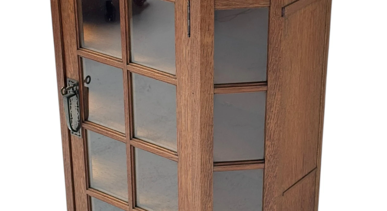 Art Nouveau One-Door Cabinet by H.F. Jansen & Zonen Amsterdam, 1900s